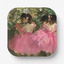 Recherche de ballerine assiettes en papier Edgar degas