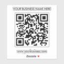 Recherche de business autocollants De code qr