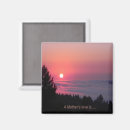 Recherche de nuages de coucher du soleil magnets Arbres