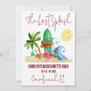 Recherche de surf de plage invitations Tropicale