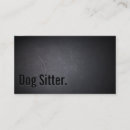 Recherche de dog sitter cartes visite Animal