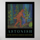 Recherche de big foot posters Cryptozoologie