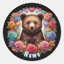 Recherche de coeur fleuri autocollants Toute personne