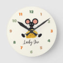 Recherche de petite souris horloges Fromage