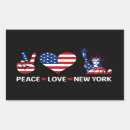 Recherche de drapeau new york autocollants Amérique