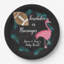 Recherche de flamant rose assiettes en papier Tropical