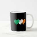 Recherche de coeur irlandais tasses Patrick