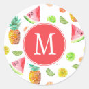 Recherche de motif pastèque autocollants Mignon