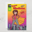 Recherche de héros comique invitations Superhero