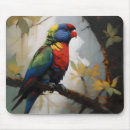 Recherche de peinture perroquet tapis souris Coloré