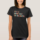 Recherche de mathématiques tshirts Enseignement