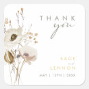 Recherche de fleurs sauvages autocollants Mariés