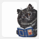 Recherche de le chat noir autocollants Vintage