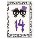 Recherche de halloween mariage table cartes Violet