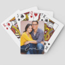 Recherche de couples romantiques jeux de cartes Jeunes mariés