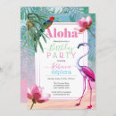 Recherche de flamingo 16ans anniversaire invitations Palmier