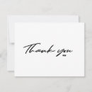 Recherche de de remerciement par courrier cartes remerciements cartes Noir et blanc