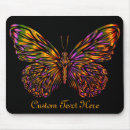 Recherche de papillon jaune et noir tapis souris Insecte