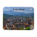 Recherche de ville suisse magnets Paysage urbain