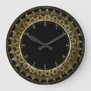 Recherche de cadre rond horloges Noir