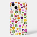 Recherche de motif scandinave iphone coques Fleur