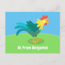 Recherche de poulailler cartes postales Coq