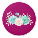 Recherche de floral boutons et poignées de porte Rose