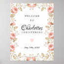 Recherche de christening posters Élégant