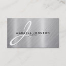 Recherche de aluminium balayé cartes visite Professionnel