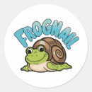 Recherche de escargot vert autocollants Drôle