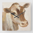 Recherche de brun et blanc horloges Beige