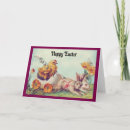 Recherche de deux lapins vœux cartes Adorable