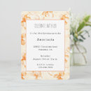 Recherche de ruban orange invitations Pour elle