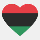 Recherche de drapeau vert autocollants Afro américain