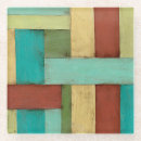 Recherche de peinture abstraite dessous de verres Rouge