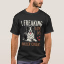 Recherche de border collie drôle tshirts Chien