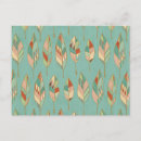 Recherche de motif aquarelle cartes postales Boho