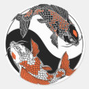 Recherche de carpe koi autocollants Symbole