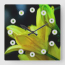 Recherche de fleur de lis horloges Vert