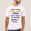 Recherche de raisin tshirts Boisson