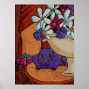 Recherche de chat pourpre posters Félin