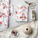 Recherche de garçon ou fille papier cadeau Papier d'emballage d'anniversaire