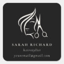 Recherche de barbier autocollants Noir et blanc