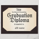 Recherche de certificat prospectus Diplômé
