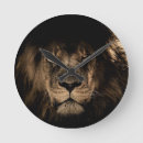 Recherche de lions africains horloges Africaine