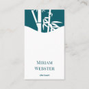 Recherche de personnelles cartes visite Boss