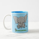 Recherche de éléphant mignon tasses Illustration