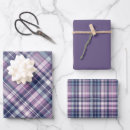 Recherche de plaid de madras papier cadeau Rose