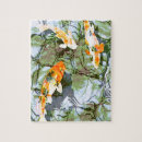 Recherche de poissons puzzles Étang