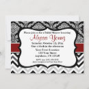 Recherche de black damask invitations Fête